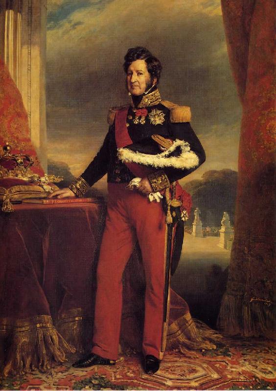 Franz Xaver Winterhalter King Louis Philippe oil painting image